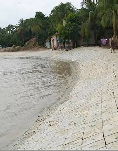 River Bank Protection & CC Block Pitching Works