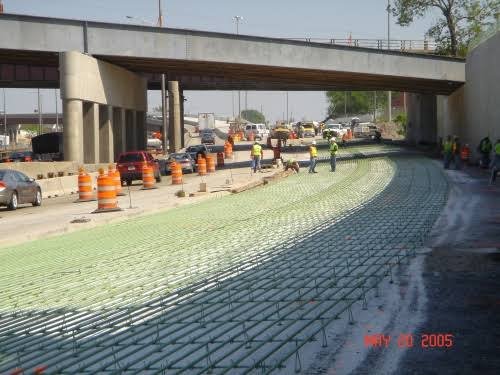 Rigid Reinforced Concrete (RCC) Pavement Highway
